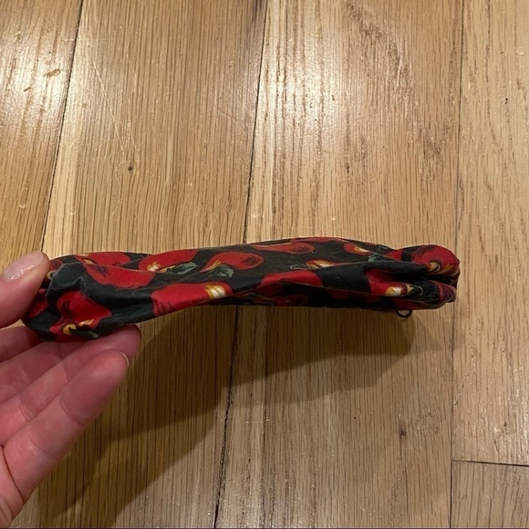 Small apples print toiletries / make-up bag - Picture 7 of 10